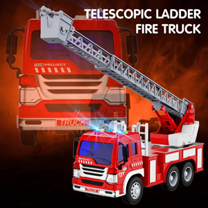 ماشین جرثقیل آتش نشانی اسباب بازی موزیکال 1:16 FIREFIGHTER_اسباب بازی